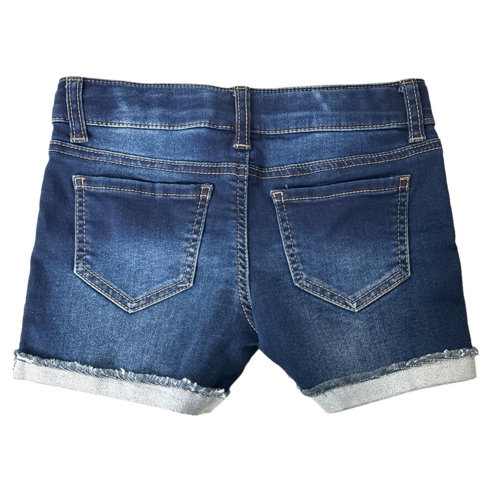 Hippie Girl Midi Regular Rise Jean Shorts Girls NWT - Picture 2 of 4
